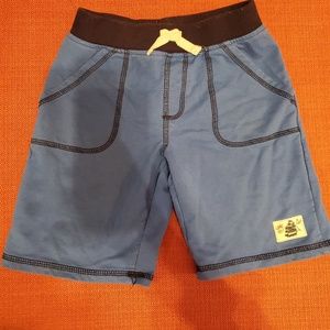Nannette Kids  Blue cotton shorts